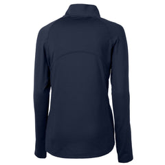 Cleveland Guardians Cutter & Buck Women's Americana Logo Adapt Eco Knit Stretch Recycled Half-Zip Pullover Top Outlet
