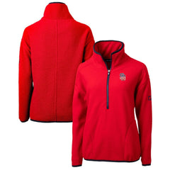 San Diego Padres Cutter & Buck Women's Americana Logo Cascade Eco Sherpa Fleece Half-Zip Pullover Jacket Near Me