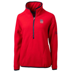 San Diego Padres Cutter & Buck Women's Americana Logo Cascade Eco Sherpa Fleece Half-Zip Pullover Jacket Near Me