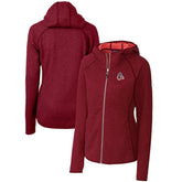 Baltimore Orioles Cutter & Buck Women's Americana Logo Mainsail Sweater-Knit Full-Zip Hoodie for sale