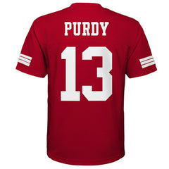 Brock Purdy San Francisco 49ers Youth Replica Player Jersey - Scarlet - NFL