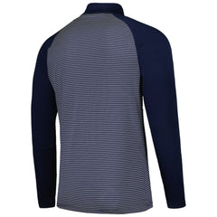 Atlanta Braves Levelwear Charter Striped Raglan Quarter-Zip Top for sale