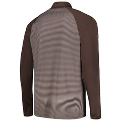 San Diego Padres Levelwear Charter Striped Raglan Quarter-Zip Top Outlet