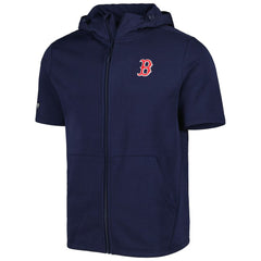 Boston Red Sox Levelwear Recruit Full-Zip Short Sleeve Hoodie Outlet