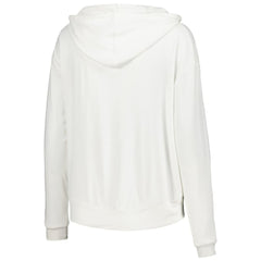 Chicago Blackhawks Concepts Sport Women's Accord Hacci Long Sleeve Hoodie Top - White | NHL near me