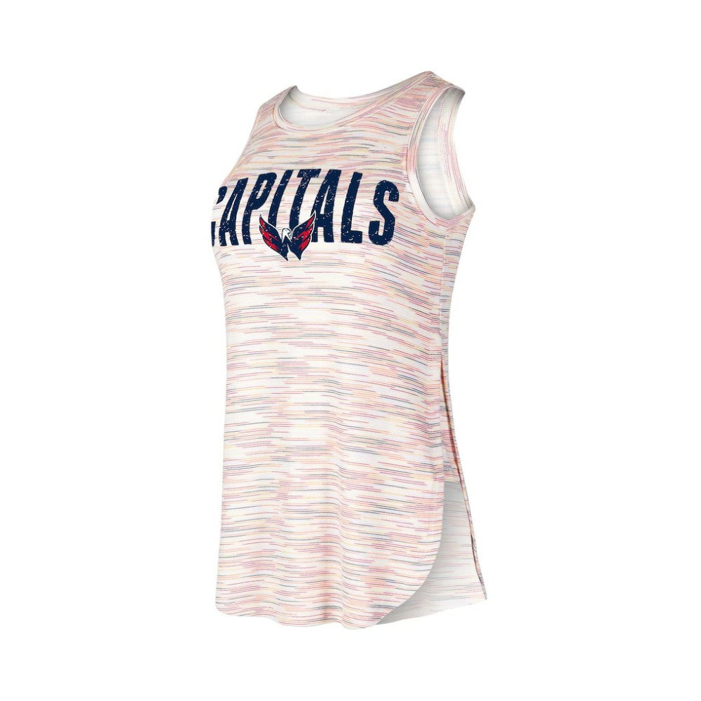 Washington Capitals Concepts Sport Women's Sunray Multicolor Tri-Blend Tank Top | NHL online