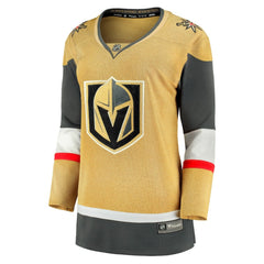 Vegas Golden Knights Fanatics Women's Home Breakaway Jersey - Gold | Fanatics Clearance