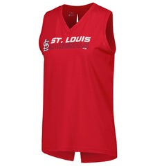 St. Louis Cardinals Levelwear Women's Paisley Chase V-Neck Tank Top Online