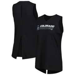 Colorado Rockies Levelwear Women's Paisley Chase V-Neck Tank Top for sale