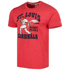 Albert Pujols St. Louis Cardinals Homage Illustration Tri-Blend T-Shirt Near Me