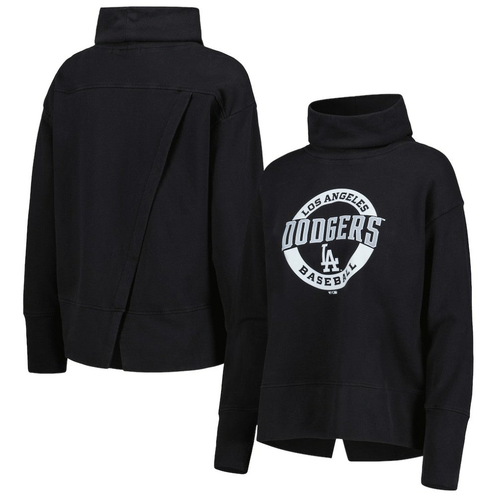 Los Angeles Dodgers Levelwear Women's Sunset Farm Team Pullover Sweatshirt Online