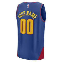 Fanatics Denver Nuggets Youth Fast Break Replica Custom Jersey Statement Editi- Blue