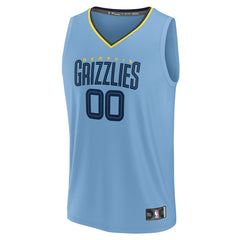 Fanatics Memphis Grizzlies Youth Fast Break Replica Custom Jersey Statement Edition Light Blue