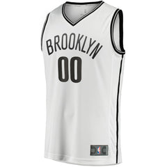 Fanatics Brooklyn Nets Fast Break Custom Replica Jersey Association Edition White