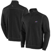 Buffalo Bills Big & Tall Tobago Bay Half-Zip Sweatshirt - Royal - Tommy Bahama