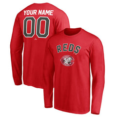 Cincinnati Reds Personalized Cooperstown Collection Winning Streak Long Sleeve T-Shirt Near Me