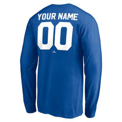 Los Angeles Dodgers Personalized Cooperstown Collection Winning Streak Long Sleeve T-Shirt Sale
