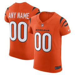 Cincinnati Bengals Alternate Vapor F.U.S.E. Elite Custom Jersey - Men's Orange - Nike