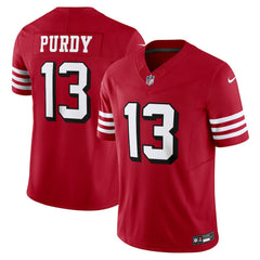 Brock Purdy San Francisco 49ers Vapor F.U.S.E. Limited Jersey - Scarlet - Nike