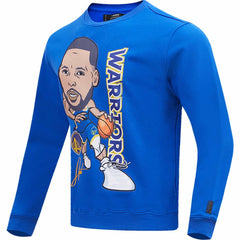 Stephen Curry Golden State Warriors Pro Standard Avatar Pullover Sweatshirt Royal