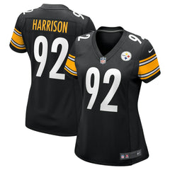 James Harrison Pittsburgh Steelers Women's Retired Game Jersey - Black - Nike
