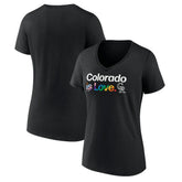 Colorado Rockies Women's City Pride V-Neck T-Shirt Online
