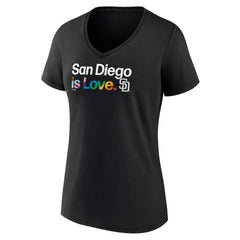 San Diego Padres Women's City Pride V-Neck T-Shirt Online