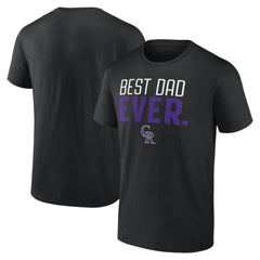 Colorado Rockies Best Dad Ever T-Shirt Outlet