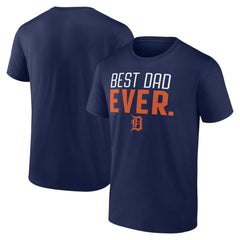 Detroit Tigers Best Dad Ever T-Shirt Outlet