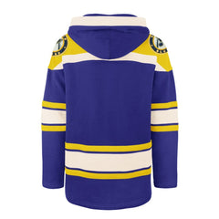 St. Louis Blues '47 Superior Lacer Hoodie - Blue | 47 brand near me