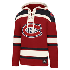Montreal Canadiens '47 Superior Lacer Hoodie - Red | 47 brand near me