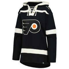 Philadelphia Flyers '47 Women's Superior Lacer Pullover Hoodie - Black | 47 brand discount