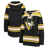Pittsburgh Penguins '47 Women's Superior Lacer Pullover Hoodie - Black | 47 brand online