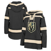 Vegas Golden Knights '47 Women's Superior Lacer Pullover Hoodie - Gray | 47 brand on sale
