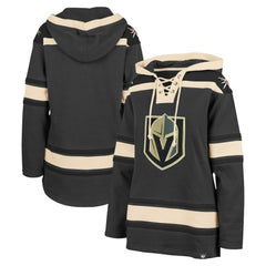 Vegas Golden Knights '47 Women's Superior Lacer Pullover Hoodie - Gray | 47 brand on sale