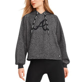 Atlanta Braves DKNY Sport Women's Debbie Dolman Raglan Pullover Hoodie Sale