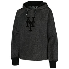 New York Mets DKNY Sport Women's Debbie Dolman Raglan Pullover Hoodie Discount