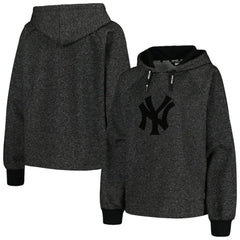 New York Yankees DKNY Sport Women's Debbie Dolman Raglan Pullover Hoodie Sale
