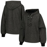 Cleveland Guardians DKNY Sport Women's Debbie Dolman Raglan Pullover Hoodie Discount