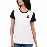 San Francisco Giants G-III 4Her by Carl Banks Women's Illustration Ringer T-Shirt Discount