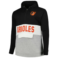 Baltimore Orioles Big & Tall Hoodie Half-Zip Sweatshirt Discount