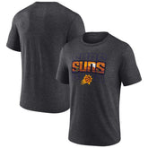 Fanatics Phoenix Suns Hometown Originals Announcer Tri-Blend T-Shirt Charcoal