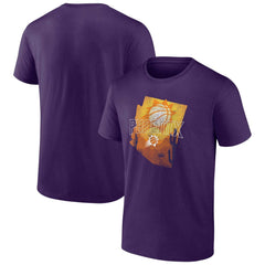 Fanatics Phoenix Suns Hometown Originals Team Proud T-Shirt Purple