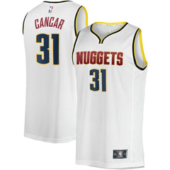 Fanatics Vlatko Cancar Denver Nuggets Fast Break Player Jersey Association Editi- White