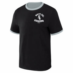 Chicago White Sox Darius Rucker Collection by Fanatics Two-Way Ringer Reversible T-Shirt Outlet