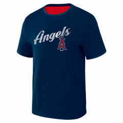 Los Angeles Angels Darius Rucker Collection by Fanatics Two-Way Ringer Reversible T-Shirt Near Me