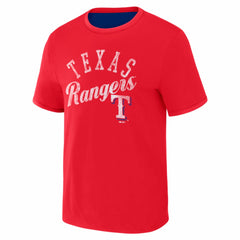 Texas Rangers Darius Rucker Collection by Fanatics Two-Way Ringer Reversible T-Shirt Sale