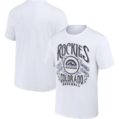 Colorado Rockies Darius Rucker Collection by Fanatics Distressed Rock T-Shirt for sale
