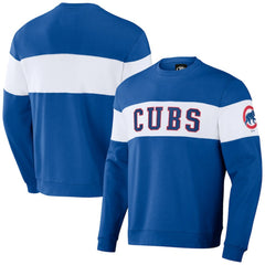 Chicago Cubs Darius Rucker Collection by Fanatics Stripe Pullover Sweatshirt Outlet