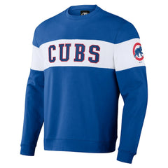 Chicago Cubs Darius Rucker Collection by Fanatics Stripe Pullover Sweatshirt Outlet